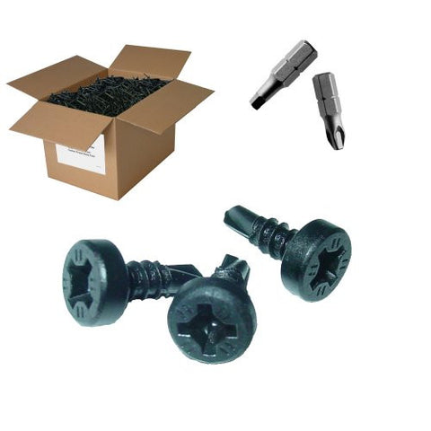 25 lb 7x7/16" Metal Framing Screws - Drill Point