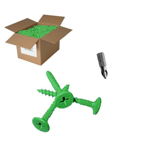 25 lb 9x1-5/8" Cement Board Screws