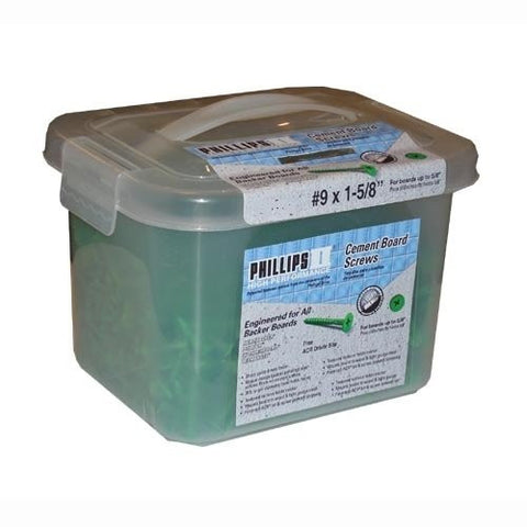 9 x 1-5/8" Cement Board 1200pcs