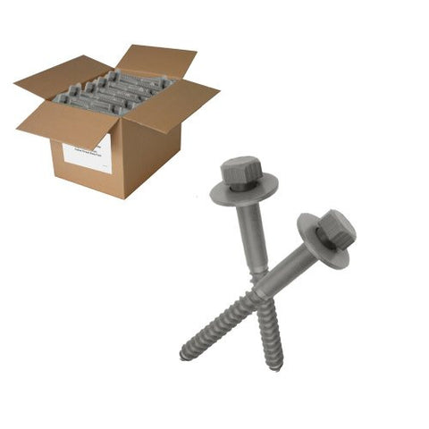 150 Pc 1/2" X 8" Lag Bolts with washers